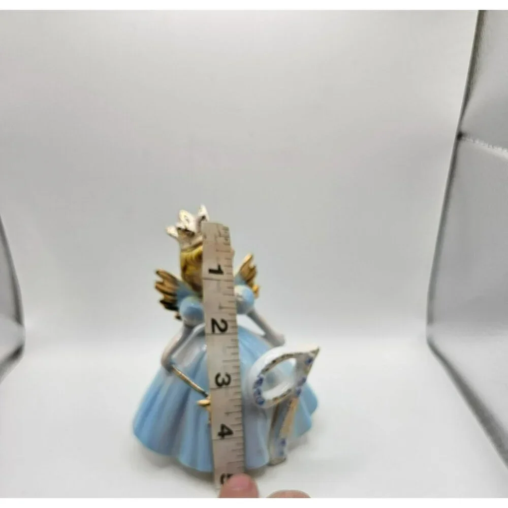 Josef Originals Birthday Girl Angel‎ Figurine - 7th Year - Vintage Ceramic